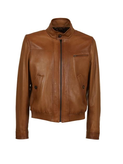 leather jacket prada celebrity men|men's prada jacket sale.